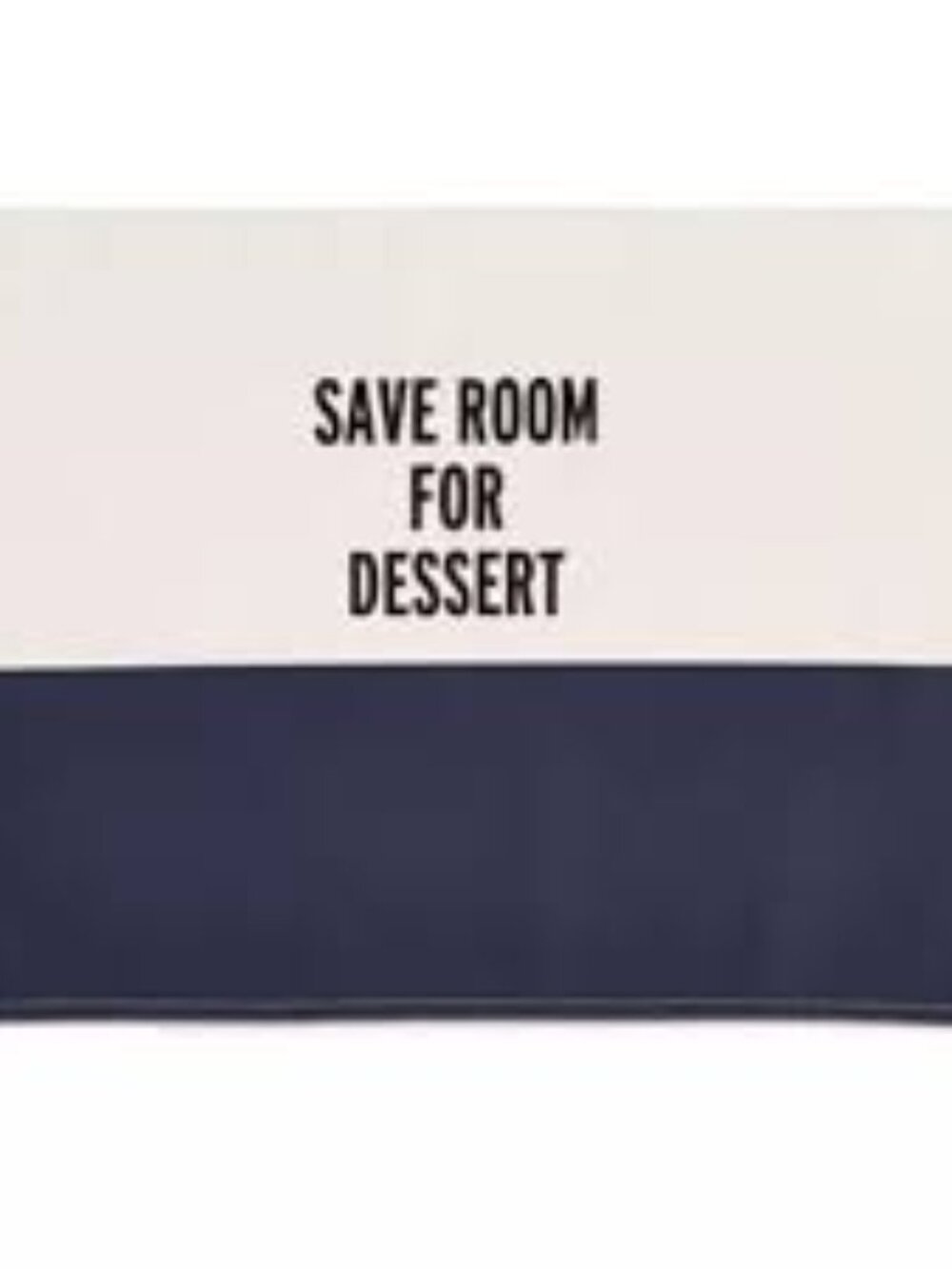 Kate Spade NY "Save Room for Dessert" Food for Thought placemats (set of 4) NWT